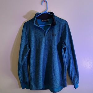 Blue Under Armor Pull Over Jacket